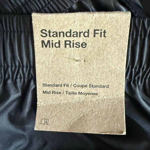 Nike Black Track Pants Women’s Small Standard Fit Mid Rise Joggers Athleisure - Picture 6 of 10